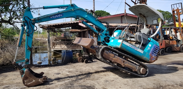 ขายด่วนรถแบคโฮมิสซูMX58เทียบเท่าPC60คอลโทลสั่นปั่มนิ้วเครื่อง4สูบดีปั่มแรงรถนอกเพิ่งนำเข้ามาใหม่ยังไม่เคยใช้งานในเมืองไทยเลย