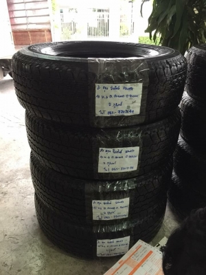 ยาง Bridgestone 245 70 16 ปี17 มี3ชุด ดอกเต็ม ไม่มีปะ เนื้อนิ่มๆ ใช้ยาว ราคาไม่แพง