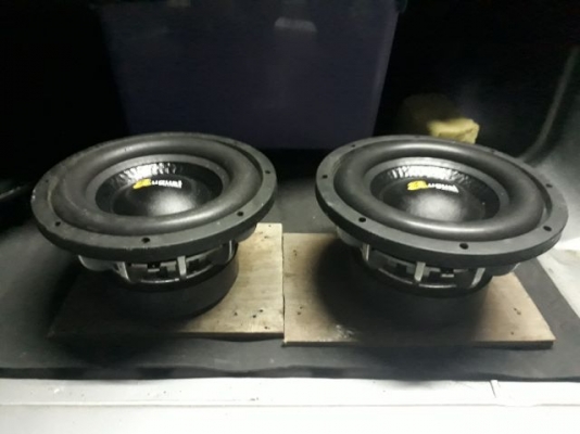 ซับ 10" โคลงหล่อ ว้อยคู่ แม่เหล็ก180 เปลี่ยนอะไหล่มาใหม่หมด