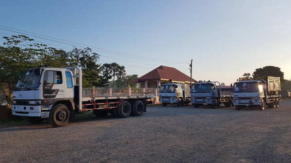 Hino Fm1J เครื่องเดิม 210 แรง กระบะพื้นเรียบ ทะเบียนพร้อม