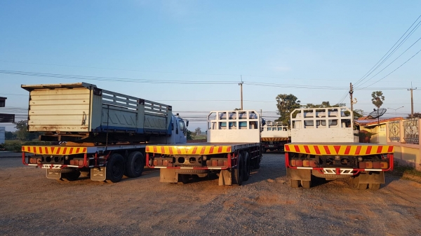 Hino Fm1J เครื่องเดิม 210 แรง กระบะพื้นเรียบ ทะเบียนพร้อม