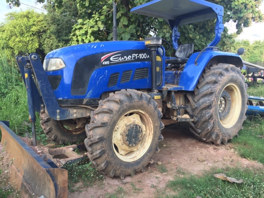 ขายรถแทรคเตอร์ 100 แรง ยี่ห้อ ยูโรสภาพพร้อมใช้งาน โทร 084-7323131