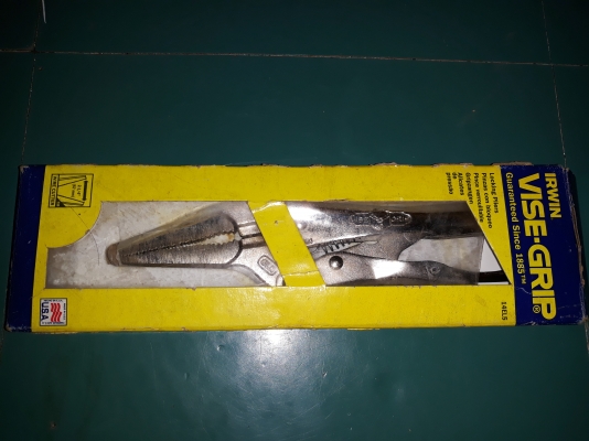 ขายคีมล็อกVISE GIRP 6LN MADE IN USA. เก่าเก็บขาล็อกไม่ได้