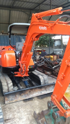 รถแบคโฮ KUBOTA U30 รถเก่านอกนำเข้า ยังไม่เคยใช้งานในไทย เครื่องดี ปั๊มแรง รถสวย พร้อมใช้งาน มีเอกสาร