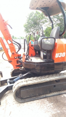 รถแบคโฮ KUBOTA U30 รถเก่านอกนำเข้า ยังไม่เคยใช้งานในไทย เครื่องดี ปั๊มแรง รถสวย พร้อมใช้งาน มีเอกสาร