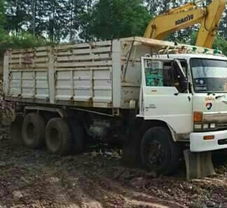 สิบล้อ ฮีโน่ KT 725 HO7C180แรง ดั้ม สโลส 2เพา รถห้าง สภาพดีสวยใช้งานประจำ ทะเบียนพร้อมโอน