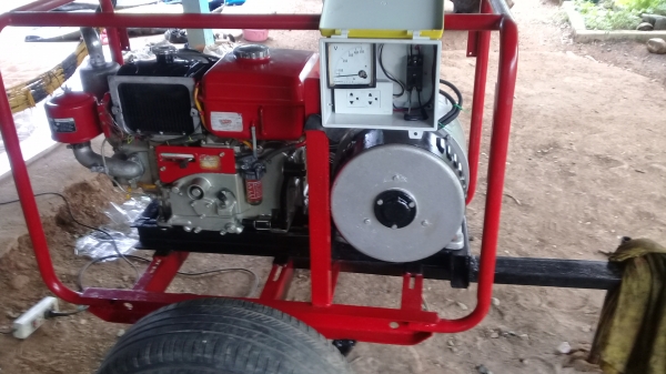 เครื่องปั่นไฟแบบลากจูง