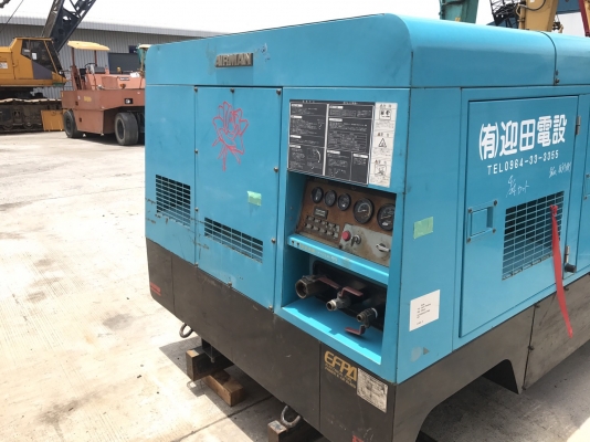 ปั๊มลม Airman รุ่น PDSG750S (13บาร์) เครื่องสภาพสวย เก่านอกไม่เคยใช้ในไทย