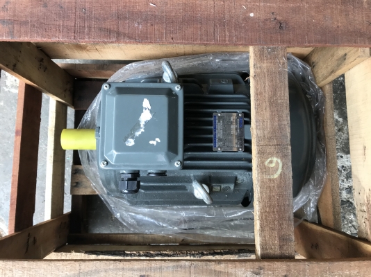 ขายมอเตอร์ Teco 10HP. 380V 2Pole 2800rpm. ของใหม่ในลัง ไม่เคยใช้งาน
