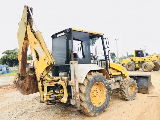 ขายรถตักหน้าขุดหลัง MF750  เพลาเดี่ยว เอกสารอินวอย