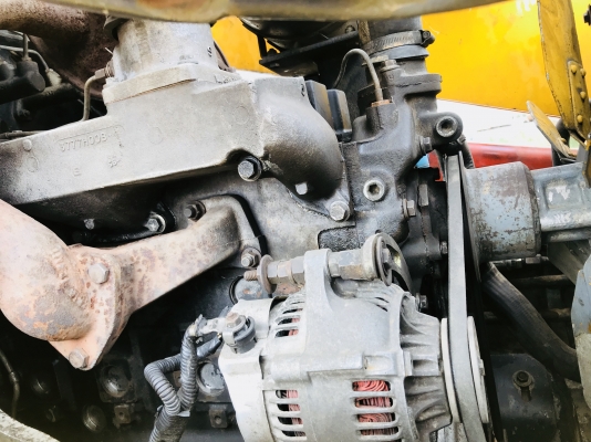 ขายรถตักหน้าขุดหลัง MF750  เพลาเดี่ยว เอกสารอินวอย