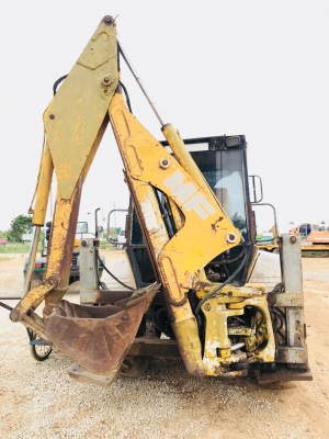 ขายรถตักหน้าขุดหลัง MF750  เพลาเดี่ยว เอกสารอินวอย