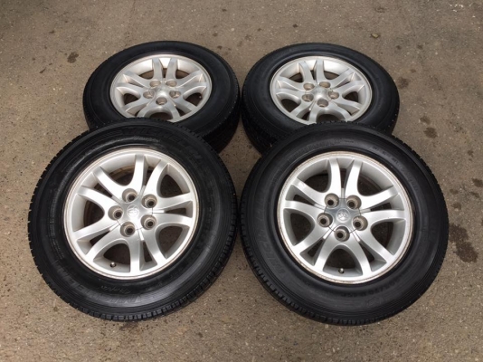 ขายล้อแม็ก Toyota Tiger D4D ขอบ 15 4 ล้อ ราคา 5,000 บาท ราคาถูกๆลายยอดฮิต
