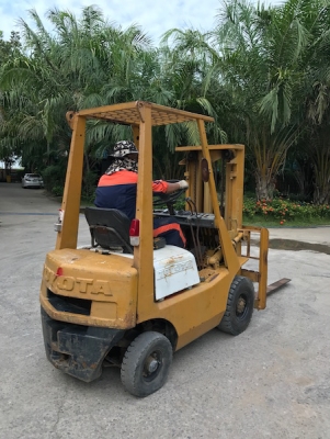ขายFORKLIFT TOTOTA รุ่น3FG15(1.5ตัน)(เสาฟรูฟรี้สูง4เมตร) สวยเดิมจากญี่ปุ่น ยังไม่เคยใช้ในไทย 110,000เท่านั้น!!