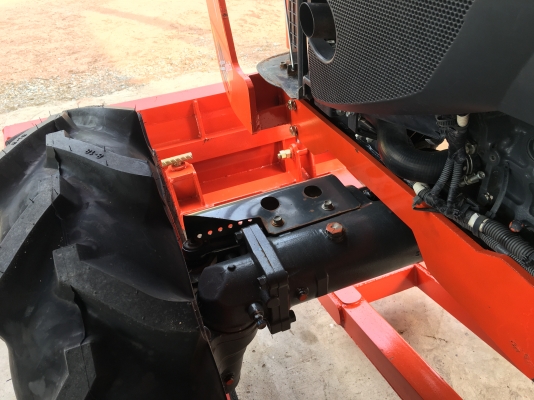 L4708DT สวยจัด ใบมีดคานล่างใหม่+ยางใหม่ 4 เส้น+ผานพรวน CMT 6x24"สีเดิมโรงงานเล่มทะเบียนพร้อมโอน