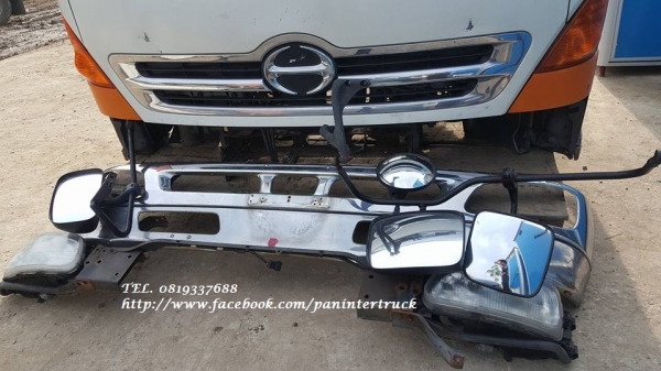 FROM JAPAN สินค้าเก่านอก หัวเก๋งรถบรรทุก6ล้อใหญ่ /CABIN HINO MEGA เมก้า :FC7JKW  (มีคัสซี /มีกระปุกพวงมาลัย) ราคาเพียง 160,000 บาท สนใจรีบติดต่อ 0819337688