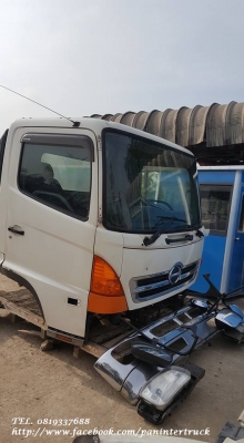 FROM JAPAN สินค้าเก่านอก หัวเก๋งรถบรรทุก6ล้อใหญ่ /CABIN HINO MEGA เมก้า :FC7JKW  (มีคัสซี /มีกระปุกพวงมาลัย) ราคาเพียง 160,000 บาท สนใจรีบติดต่อ 0819337688