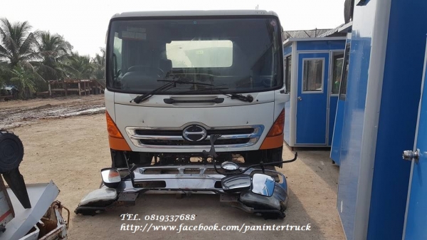 FROM JAPAN สินค้าเก่านอก หัวเก๋งรถบรรทุก6ล้อใหญ่ /CABIN HINO MEGA เมก้า :FC7JKW  (มีคัสซี /มีกระปุกพวงมาลัย) ราคาเพียง 160,000 บาท สนใจรีบติดต่อ 0819337688