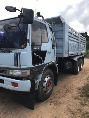 Hino 1J เครื่อง 210 แรง ปี 40 แม่เดี่ยวกระบะดัมพ์สามมิตร ทะเบียนพร้อม