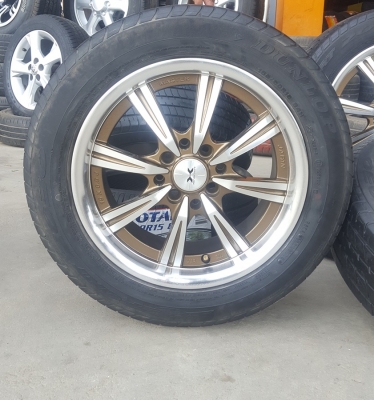 ขายล้อมือ2 MASTER ขอบ15 4รู100-114 พร้อมยาง 4 ล้อ