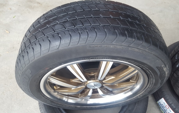 ขายล้อมือ2 MASTER ขอบ15 4รู100-114 พร้อมยาง 4 ล้อ