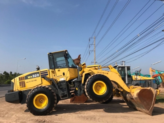 ขายรถตักล้อยาง KOMATSU WA320-5 แขนยาวพิเศษ รถนอกนำเข้าเองจากญี่ปุ่น สภาพสวยพร้อมใช้งาน มีVDOการทำงานครับ