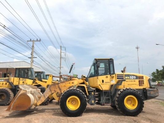 ขายรถตักล้อยาง KOMATSU WA320-5 แขนยาวพิเศษ รถนอกนำเข้าเองจากญี่ปุ่น สภาพสวยพร้อมใช้งาน มีVDOการทำงานครับ