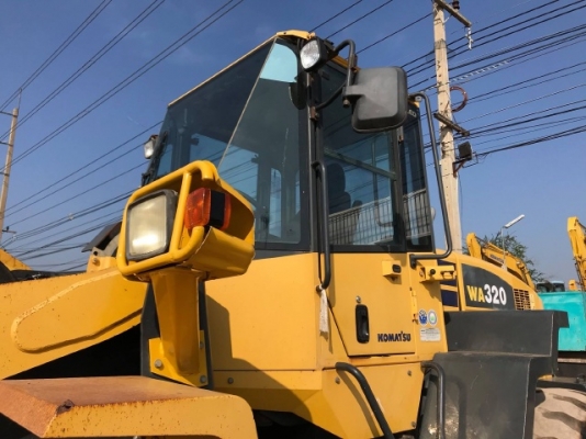ขายรถตักล้อยาง KOMATSU WA320-5 แขนยาวพิเศษ รถนอกนำเข้าเองจากญี่ปุ่น สภาพสวยพร้อมใช้งาน มีVDOการทำงานครับ