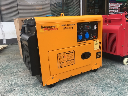 สินค้าขายดี เครื่องปั่นไฟใหม่6kvaราคาพิเศษ35,000.-(รับประกัน6เดือน)