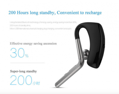 หูฟังไร้สาย Bluetooth 4.1