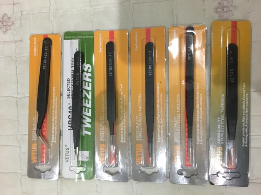 ตัวคีบชิ้นส่วนเล็กๆ ชิ้้นส่วนนาฬิกา โทรศัพท์มือถือ