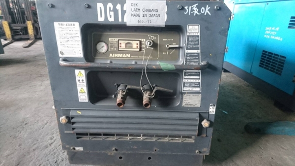 PDS100SC - เครื่องปั๊มลม Airman ขนาด 7 บาร์ 100cfm. มือสอง นำเข้าจากญี่ปุ่น by OEK