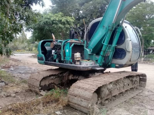 ขาย 695,000 KOBELCO sk 120-5 ไฟฟ้าครบ เครื่องดี ปั้มแรง เอวแน่น ช่วงล่างเต็ม เอกสารอินวอยทร์ รถอยู่ กาญจนบุรี 090-772-3710 090-772-3708