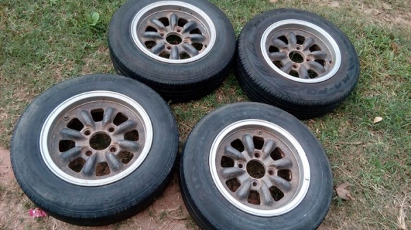 ล้อกล้วยผิวทรายแห้งๆ 13x6x114.3 Japanแท้ๆ