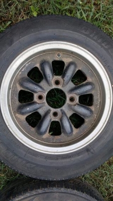 ล้อกล้วยผิวทรายแห้งๆ 13x6x114.3 Japanแท้ๆ