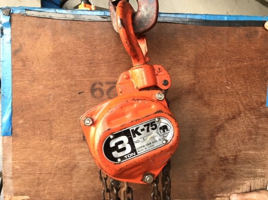 ขายรอกโซ่มือสาว Elephant K-75 made in Japan 3ton แท้ สภาพสวย พร้อมใช้งาน