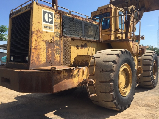 ขายรถตัก CATERPILLAR 988B รถนำเข้าจากญี่ปุ่นแท้ๆ บุ้งกี๋ขนาด 4.5 คิว เครื่อง เกียร์ ปั้ม สมบูรณ์พร้อมใช้ครับ ติดต่อ 063-9316985 ID LINE : 0639316985