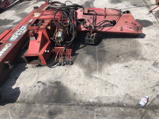 เครนติดหลังรถบรรทุก ยี่ห้อ unic รุ่น503H ของนอก100\%