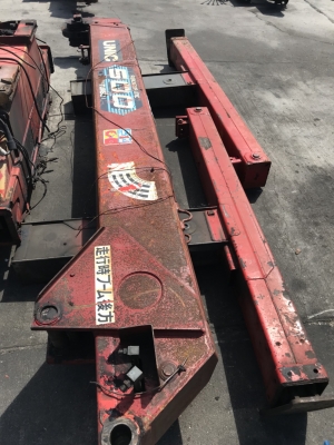 เครนติดหลังรถบรรทุก ยี่ห้อ unic รุ่น503H ของนอก100\%