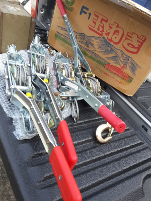 รอกมือโยก  นำเข้ามือสองจากตู้ญี่ปุ่น