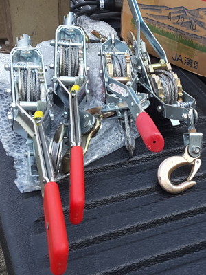 รอกมือโยก  นำเข้ามือสองจากตู้ญี่ปุ่น