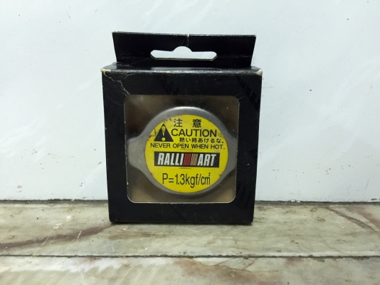 ขายฝาหม้อน้ำแต่ง RALLIART ของมิตซูบิชิรุ่น EVO 4-9 ญี่ปุ่น