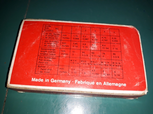 ขายถอนเกลียวซ้ายเยอรมันชุด5ดอก Made in Germany.