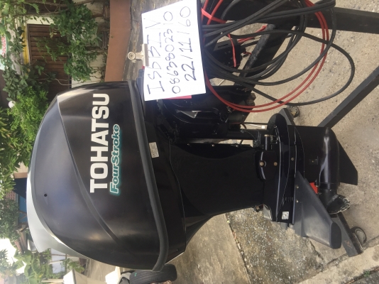 ขายเครื่อง TOHATSU 50 df สภาพใหม่ดำ ขายเครื่อง TOHATSU 50 df สภาพใหม่ดำ