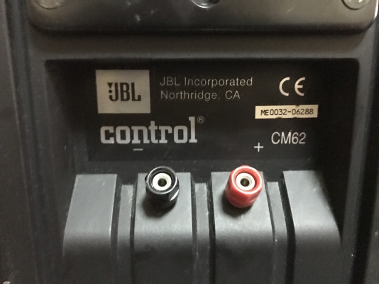 JBL CONTROL CM62 เก่าญี่ปุ่นเเท้สภาพดี JBL CONTROL CM62 เก่าญี่ปุ่นเเท้สภาพดี