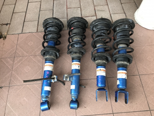 โช้คเเต่ง SHOWA ใส่ MAZDA RX7 เก่าญี่ปุ่นเเท้สภาพดี