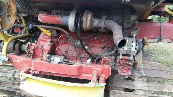 ศักพัฒนา อุ้ม3ตัน เครื่อง6KL1เทอโบ ปั้มคู่ ตัวเดิน12HT โรลเลอร10ลูกก พร้อมเกี่ยวนาทำเงิน