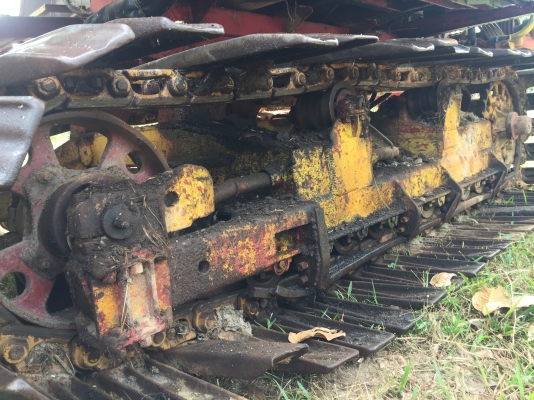 ศักพัฒนา อุ้ม3ตัน เครื่อง6KL1เทอโบ ปั้มคู่ ตัวเดิน12HT โรลเลอร10ลูกก พร้อมเกี่ยวนาทำเงิน