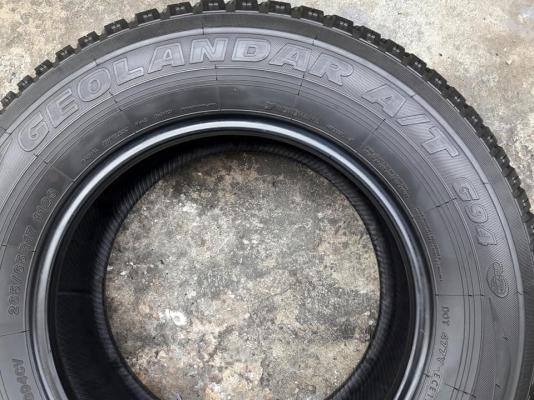 ยางรถยนต์มือสอง YOKOHAMA รุ่น GEOLANDAR A/T *265 65R17* ปี2016 สภาพสวย ดอกเยอะใช้อีกยาวๆไม่แพง