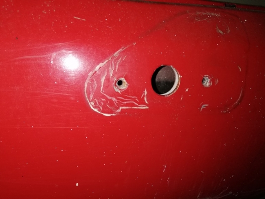 ขายประตูฮีโร่ ln65แท้ข้างซ้าย หัวนอก สำหรับติดกระจกข้างไฟฟ้า